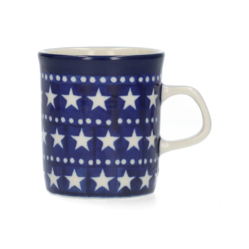 Rechte mok 160 ml - Blue Stars | Bunzlau Castle – Bunzlau Castle bij Tante Rie Borne