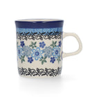 Rechte mok 160 ml - Flower Crown | Bunzlau Castle