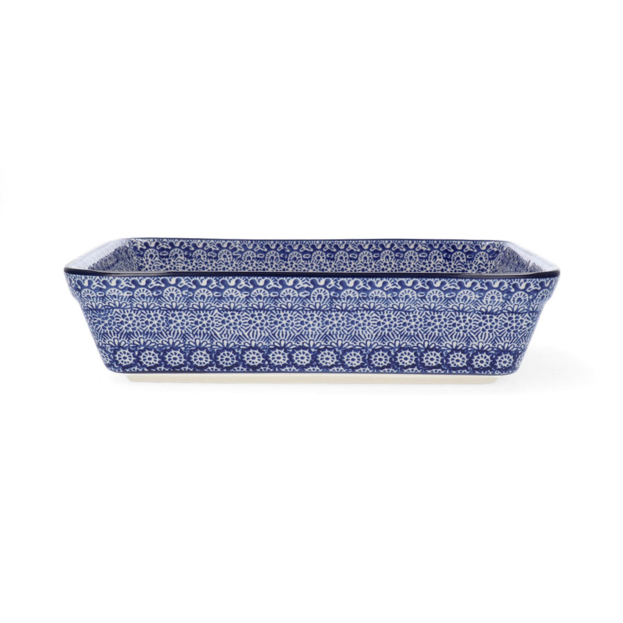 Ovenschaal Rechthoekig 2850 ml - Lace | Bunzlau Castle – Bunzlau Castle bij Tante Rie Borne