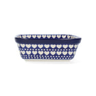 Ovenschaal Vierkant 1550 ml - Blue Valentine | Bunzlau Castle