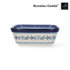 Ovenschaal Vierkant 1550 ml - Irises | Bunzlau Castle