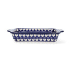 Ovenschaal met Handvaten  1200 ml - Blue Valentine | Bunzlau Castle