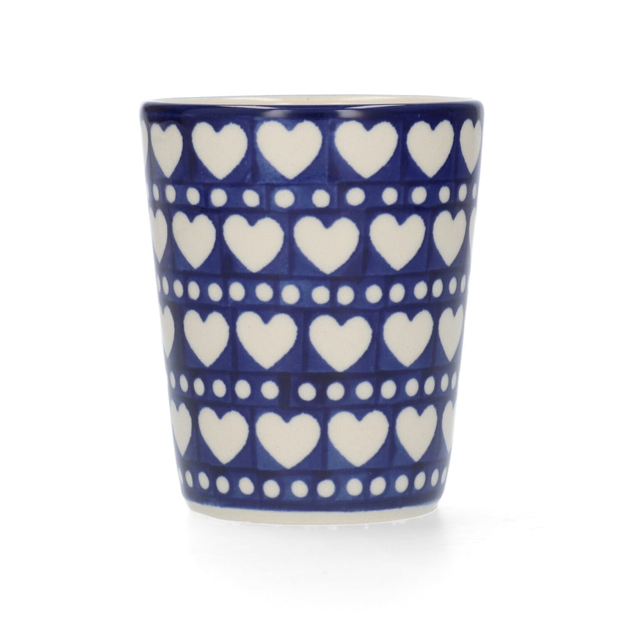 Mok Tumbler 240 ml - Blue Valentine | Bunzlau Castle – Bunzlau Castle bij Tante Rie Borne