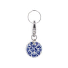 Sleutelhanger Rond Indigo | Bunzlau Castle