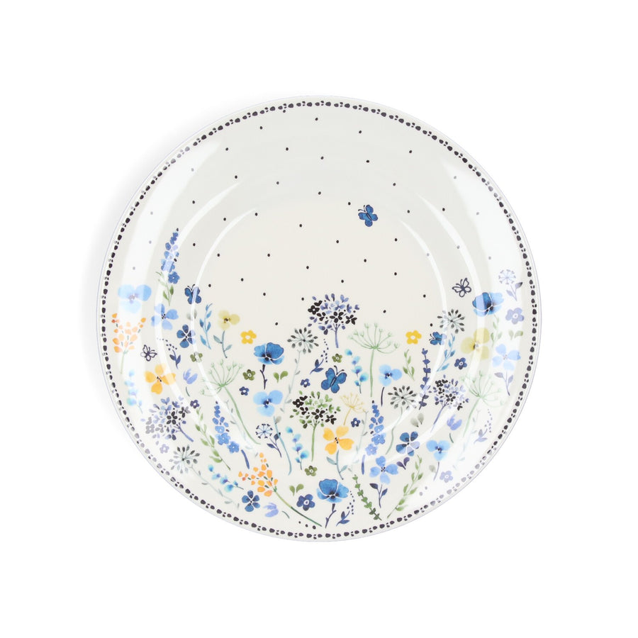 Melamine Bord Wild Flowers Ø: 25 cm | Bunzlau Castle – Bunzlau Castle bij Tante Rie Borne
