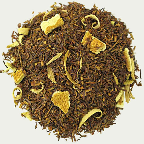 Rooibos Sinaasappel losse rooibos thee van Tante Rie – rooibos thee bij Tante Rie Borne