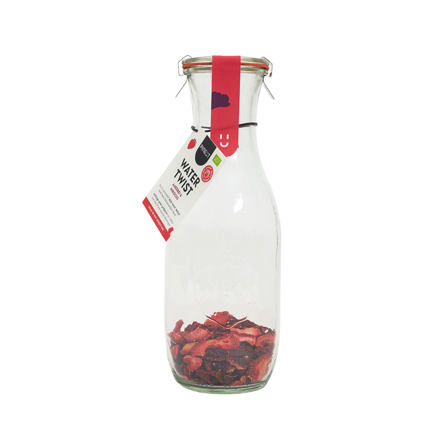 Pineut Watertwist | Carafe | Strawberry Hibiscus