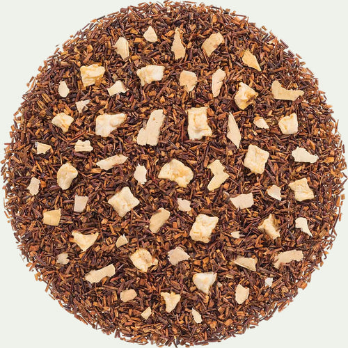 Rooibos Amaretto losse rooibos thee van Tante Rie – rooibos thee bij Tante Rie Borne