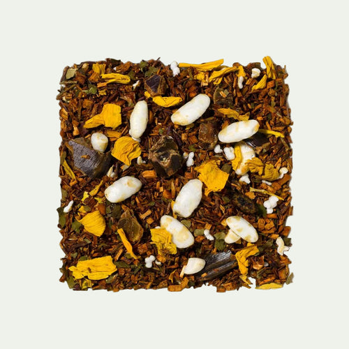 Creme Brulee losse zwarte thee van Tante Rie – rooibos thee bij Tante Rie Borne
