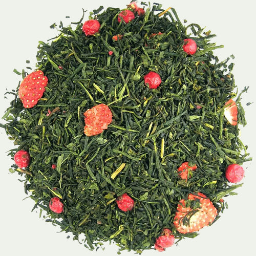 Green de Cassis losse groene thee van Tante Rie – groene thee bij Tante Rie Borne