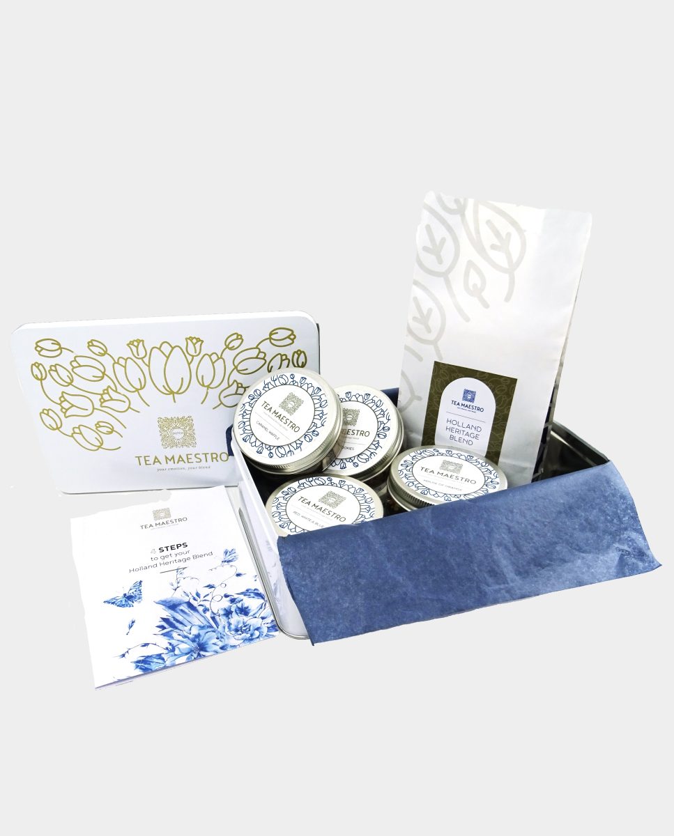 Theepakket Holland Heritage - inhoud cadeaupakket